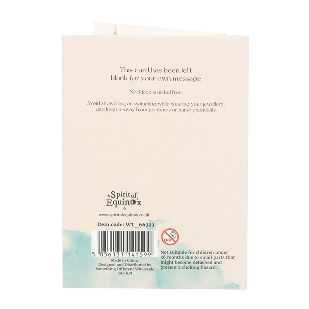 Opalite Star Necklace Card