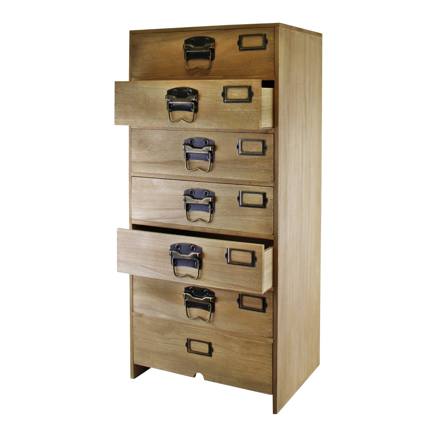 Tall Wooden Chest of Drawers