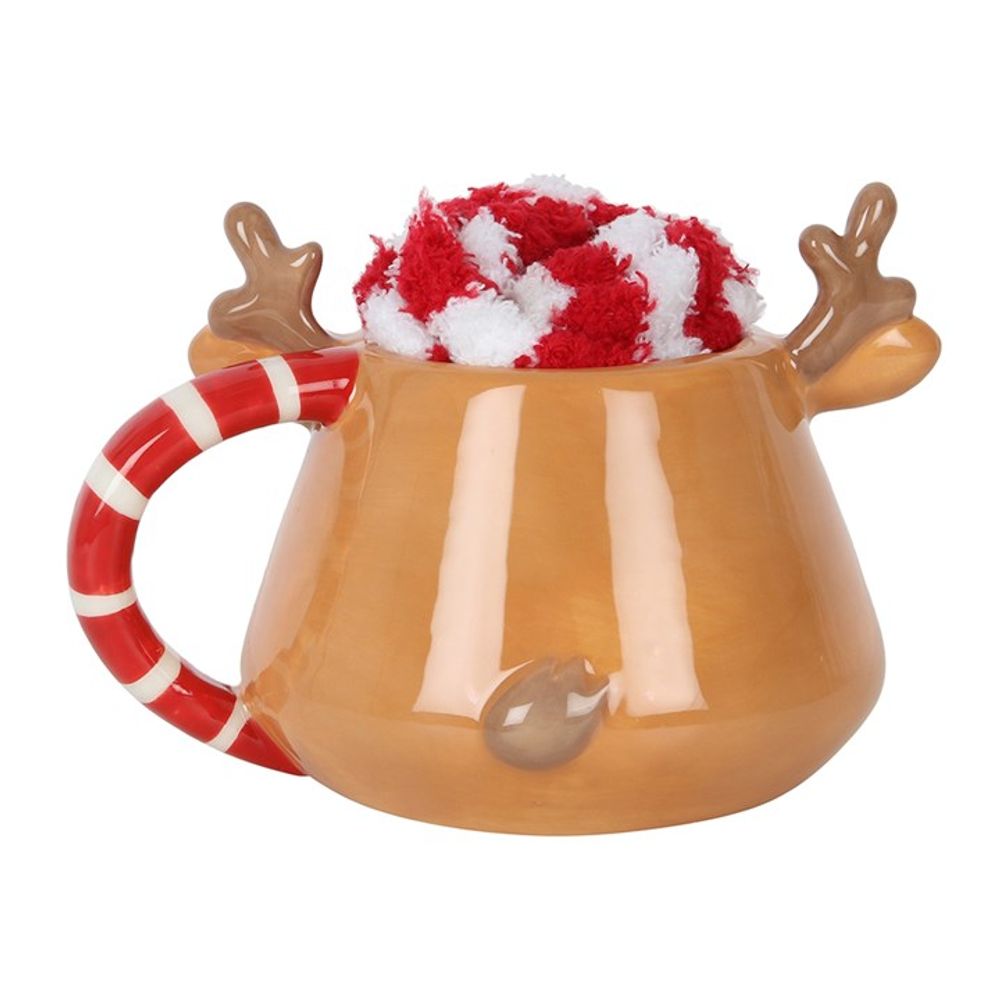 Reindeer Mug and Socks Set