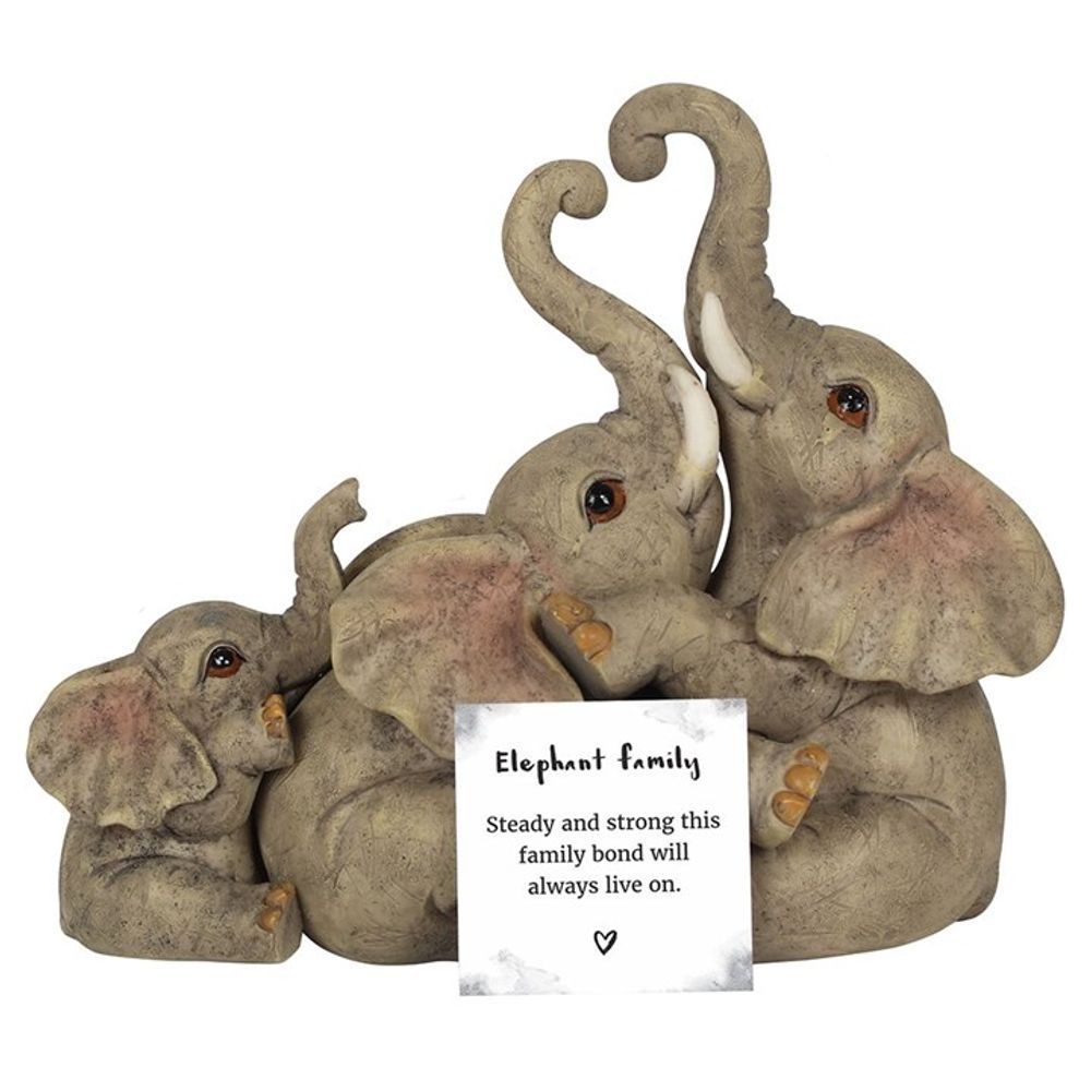 Elephant Family Ornament